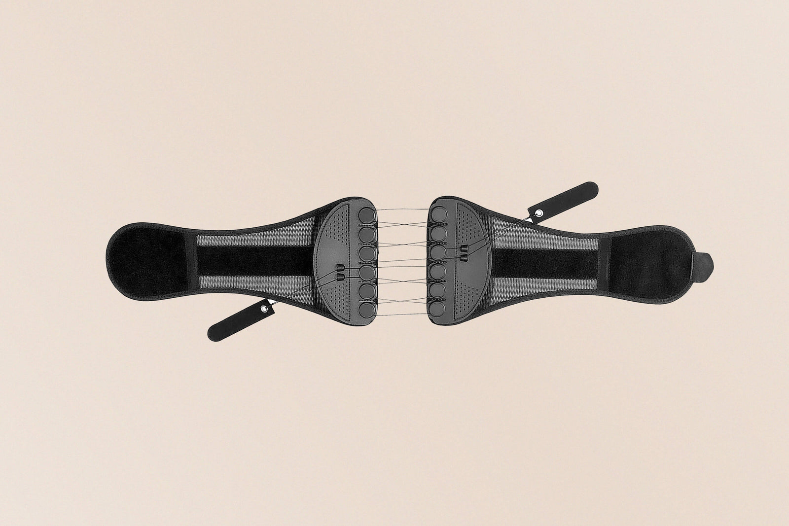 Guardner Belt plates with non-stretch material